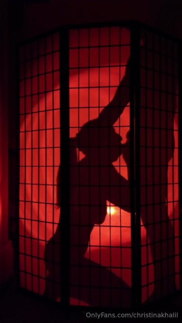 Christina Khalil Silhouette Blowjob CIM PPV Onlyfans Video Leaked - #17