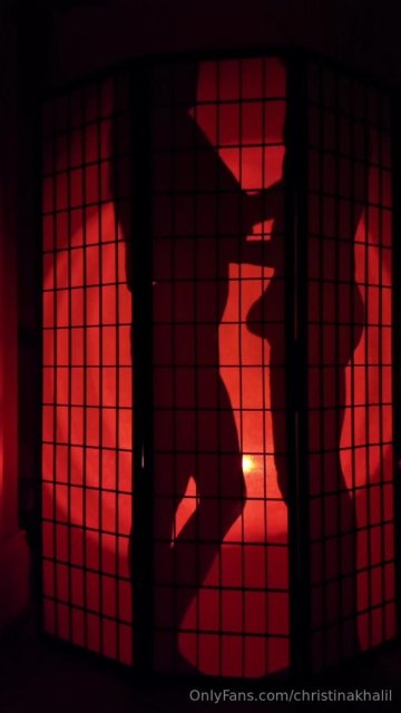 Christina Khalil Silhouette Blowjob CIM PPV Onlyfans Video Leaked - #9