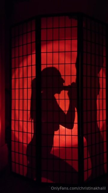 Christina Khalil Silhouette Blowjob CIM PPV Onlyfans Video Leaked - #15