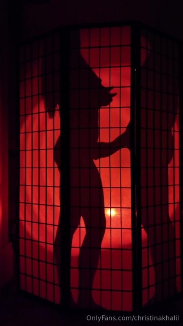 Christina Khalil Silhouette Blowjob CIM PPV Onlyfans Video Leaked - #12