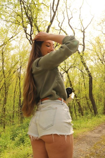 Abby Opel Nude Outdoor Trail Posing OnlyFans Set Leaked - #6