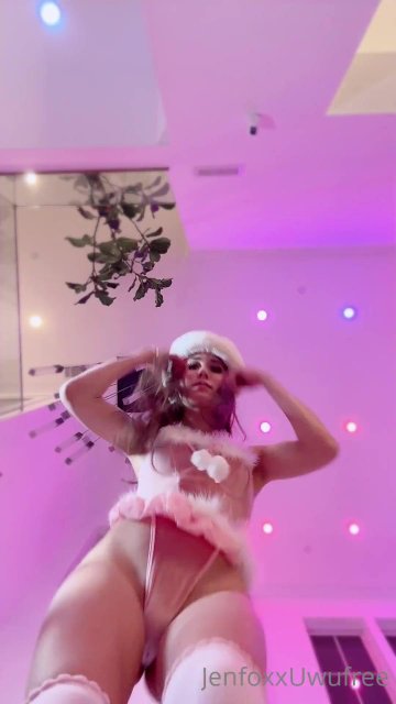 JenFoxx Xmas Lingerie Butthole Slip OnlyFans Video Leaked - #17