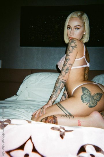 Bhad Bhabie Feet Lingerie PPV Onlyfans Set Leaked - #5