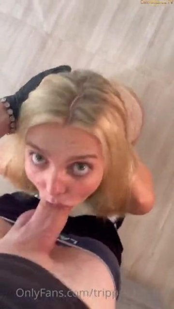 Trippie Bri Nude POV Deepthroat Blowjob OnlyFans Video Leaked - #8