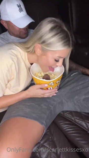ScarlettKissesXO Popcorn Blowjob OnlyFans Video Leaked - #9
