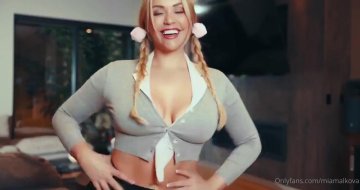 Mia Malkova Nude Cosplay Try-On OnlyFans Video Leaked - #9