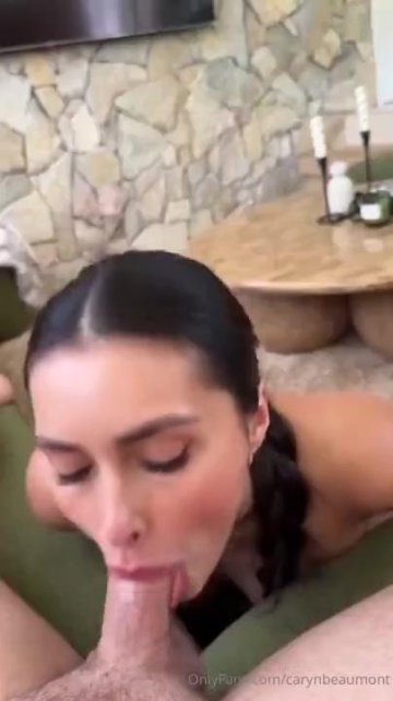 Caryn Beaumont BDSM Handcuffs Blowjob OnlyFans Video Leaked - #6