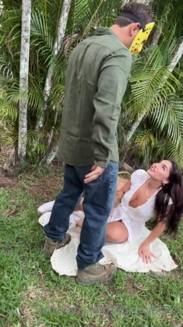 Emily Rinaudo Nude Outdoor Blowjob OnlyFans Video Leaked - #3