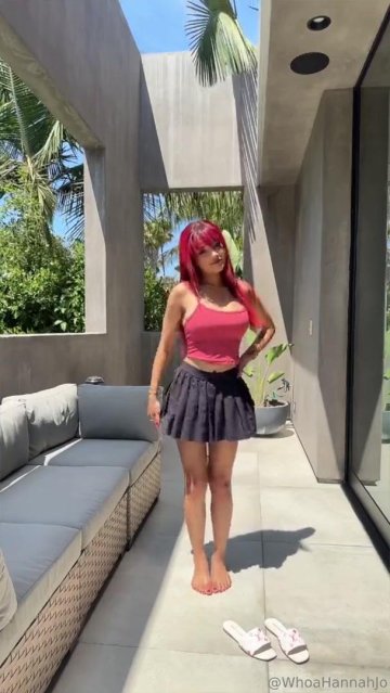 Hannah Jo Nude Outdoor Striptease OnlyFans Video Leaked - #10