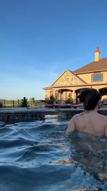 Christina Khalil Nude Mesh Bikini PPV Onlyfans Video Leaked - #21