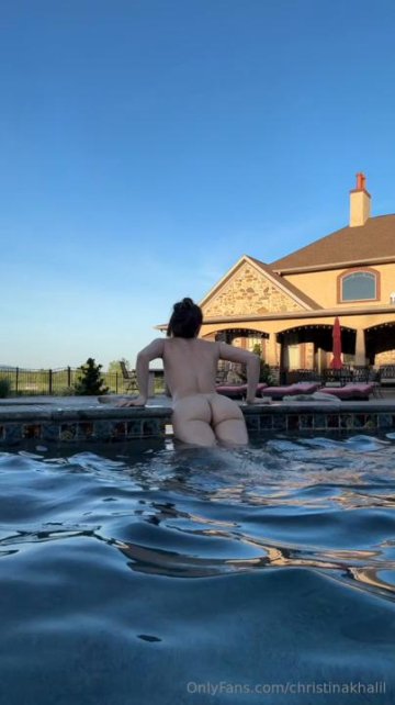 Christina Khalil Nude Mesh Bikini PPV Onlyfans Video Leaked - #13