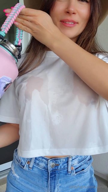 Alinity Nude Wet T-Shirt Cowgirl Onlyfans Video Leaked - #10