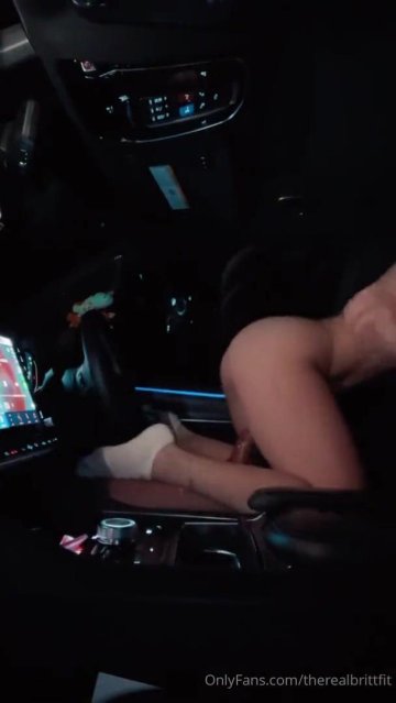 TheRealBrittFit Nude POV Car Riding Sex OnlyFans Video Leaked - #11