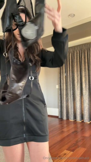 Christina Khalil Sexy Officer Costume Onlyfans Video Leaked - #6