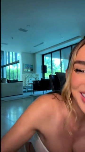 Lyna Perez Nude See-Through OnlyFans Livestream Leaked - #10