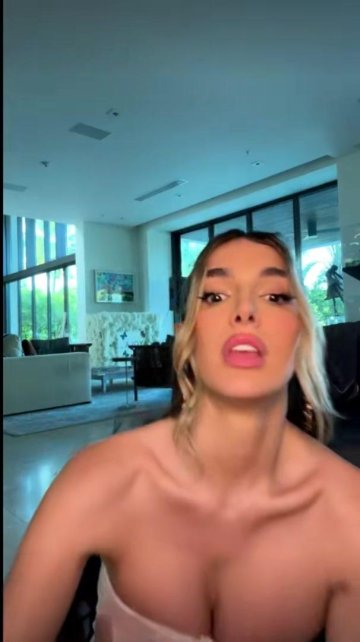 Lyna Perez Nude See-Through OnlyFans Livestream Leaked - #20