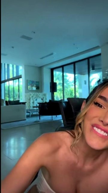 Lyna Perez Nude See-Through OnlyFans Livestream Leaked - #14