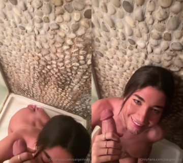 Paige Insco Nude Shower Blowjob OnlyFans Video Leaked