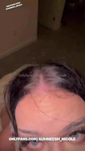 Auhneesh Nicole Blowjob Cumshot Facial OnlyFans Video Leaked - #4