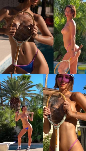 Rachel Cook Nude Outdoor Tennis Bikini Set Leaked