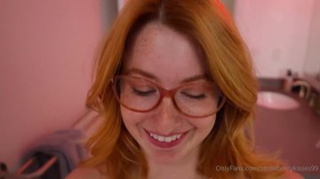 Strawberry Kisses POV House Strip OnlyFans Video Leaked - #9