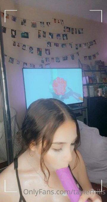 Tayler Hills Deepthroat Dildo Tease OnlyFans Video Leaked - #4