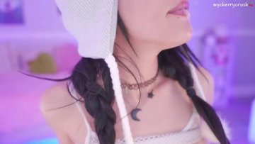 CherryCrush Nude Livestream Drool OnlyFans Video Leaked - #9