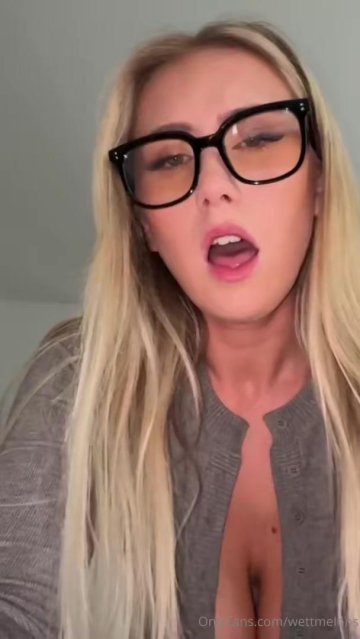 WettMelons Nude POV Secretary Sex OnlyFans Video Leaked - #13