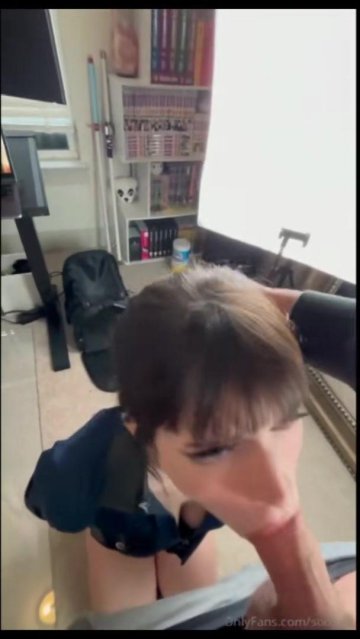 Soogsx POV Cumshot Facial Blowjob OnlyFans Video Leaked - #3