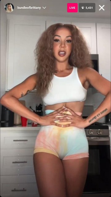 Brittany Renner Talks Tits And Pussy Livestream Leaked - #7