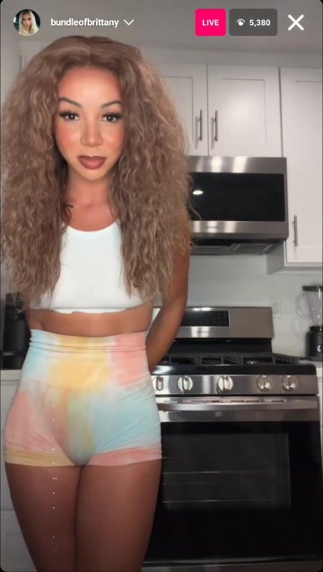 Brittany Renner Talks Tits And Pussy Livestream Leaked - #22