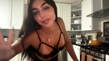 Emily Rinaudo Lingerie Cooking OnlyFans Livestream Leaked - #8