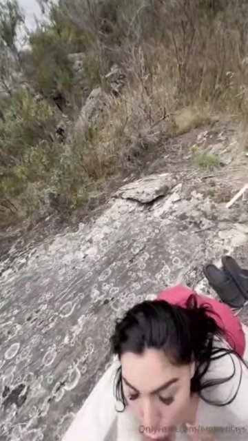 Emily Rinaudo Outdoor POV Blowjob OnlyFans Video Leaked - #3