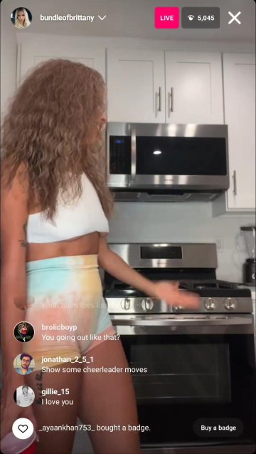 Brittany Renner Nude Nipple Slip Livestream Video Leaked - #22